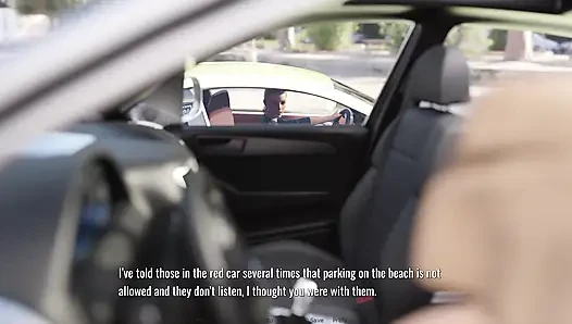 Awam MILF amelie - teil 11 - vom cuckold-strand bis zum höhepunkt auf dem parkplatz erwischt zu werden