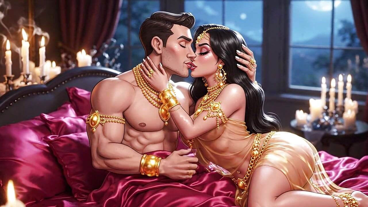 Moonlight Mein Desi Girl Ki Passionate Chudai - Heavy Jewellery Wali Randi