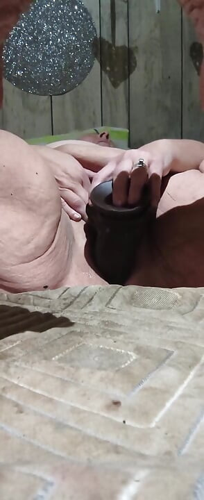 In Her Twat Goes the Big Black Cock