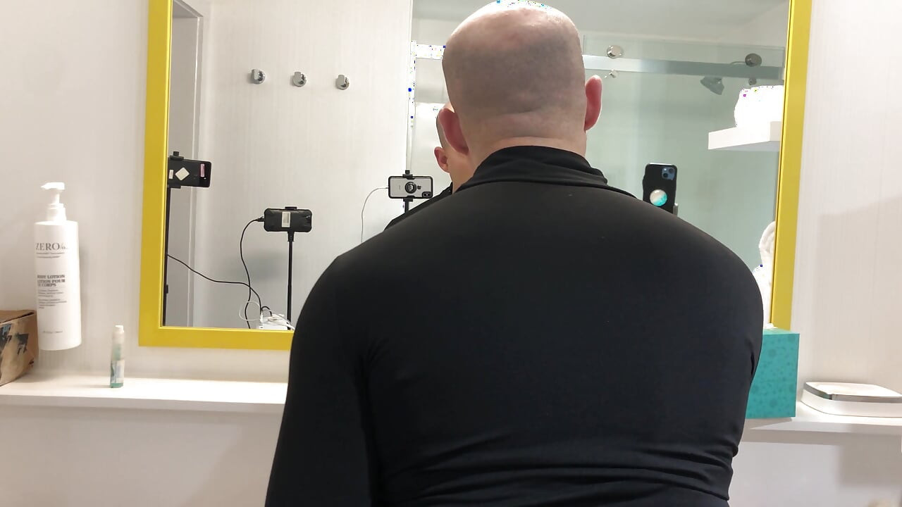 Blond skjønnhet Drag Makeover Transformasjon