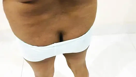 I'm Sonia. I'm doing my regular exercise at my home. My little Stepbrother Seeing me made him horny, then what happened between