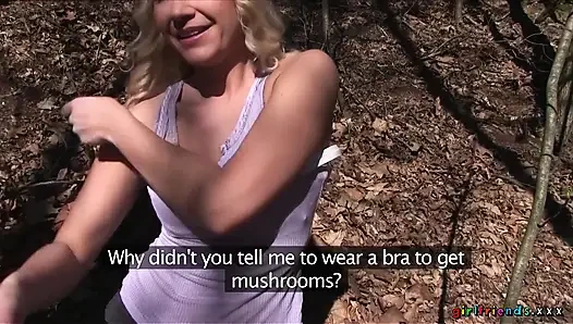 Girlfriends XXX - a Hike Leads to Park Lesbian Sex Pussy Fingering and Pussy Licking