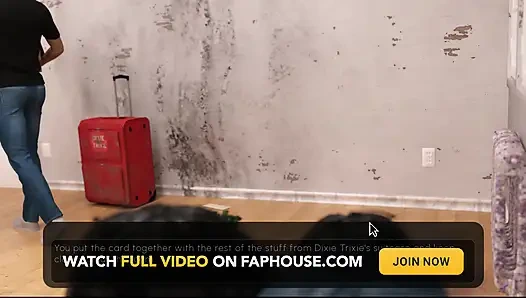 Sunset Rose 5 o odada bulduğuma inanamıyor ve Catalina'ya yardım etmek ilginçleşiyor