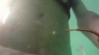 underwater cum