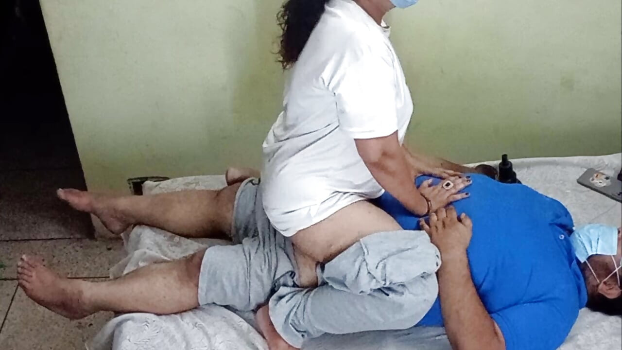 Busty Nurse Helps Patient On Clinic Desk - Deepthroat & Ride