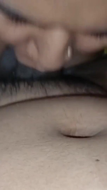 Key moment from "Big boobs indian sexy girl best blowjobs (Big dick sucking). Cum in mouth Roshni-Atif"
