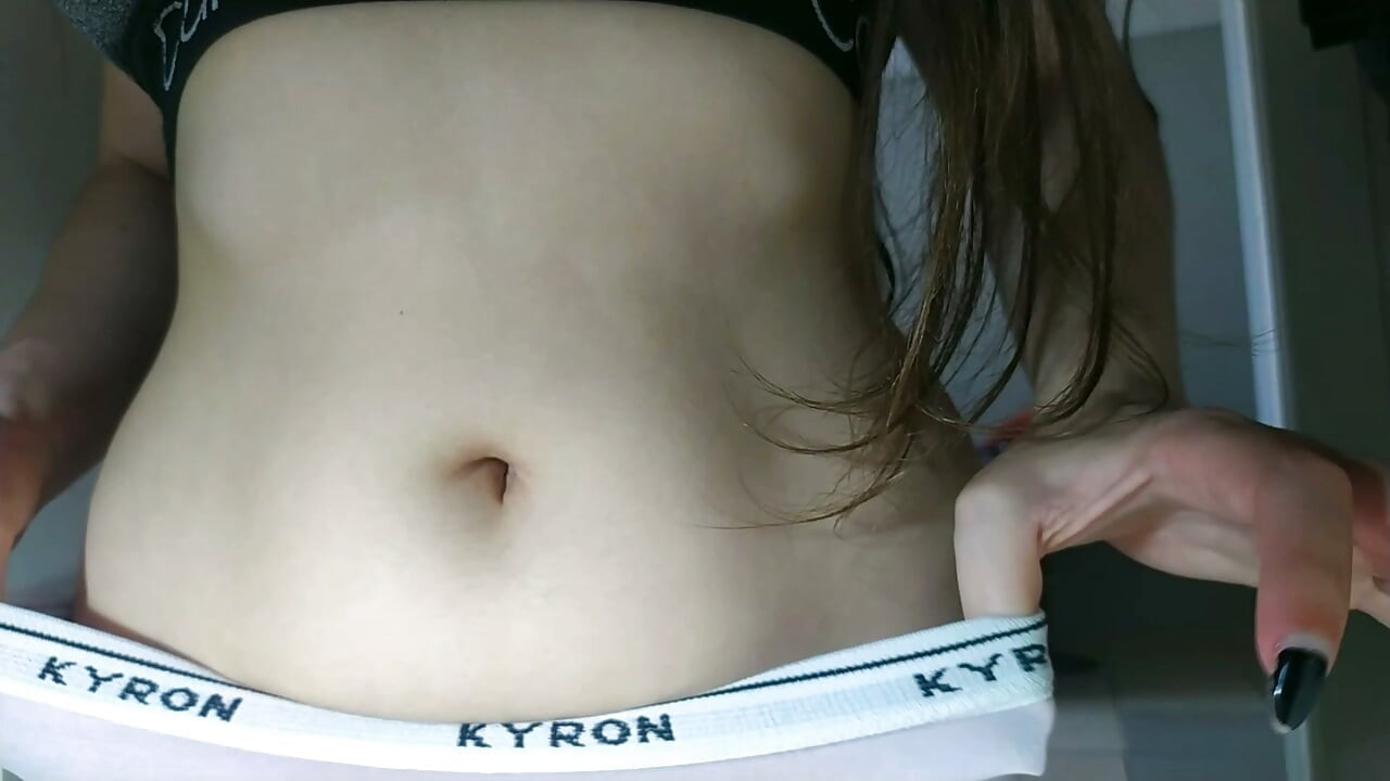 Try on just a horny girl wearing her new panties and asking u which one fits better