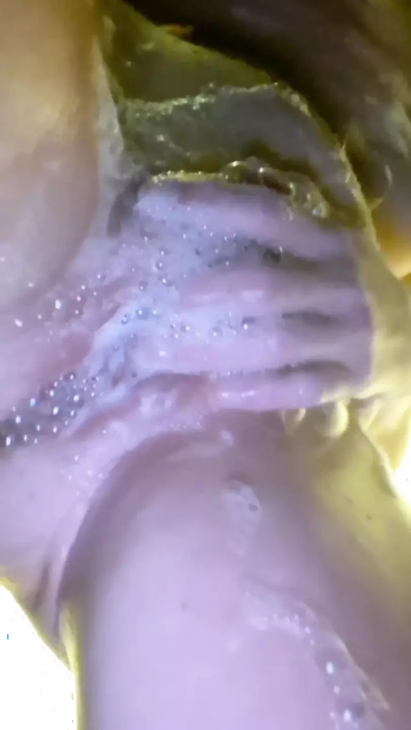 CLOSE UP SOAPY PUSSY AND ASS PLAY AND MULTIPLE ORGASMS