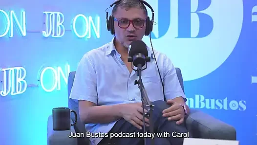 Yarım saatte 100 orgazm! Juan Bustos Podcast'te çoklu orgazm kolombiyalı karoll cuello