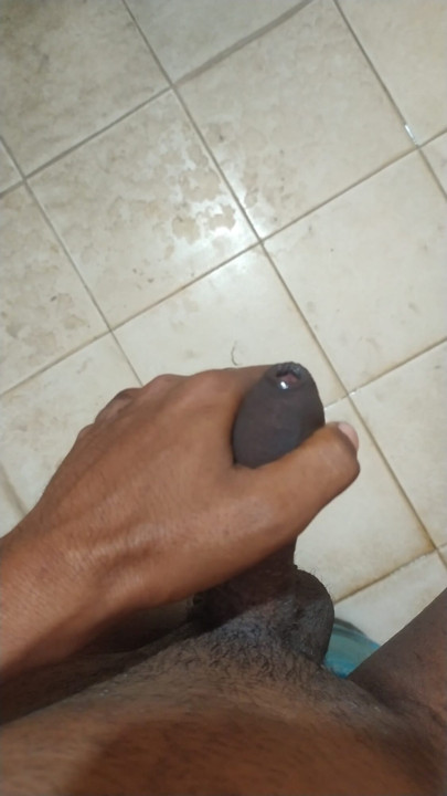Telugu boy masturbating on bathroom | Clip 1