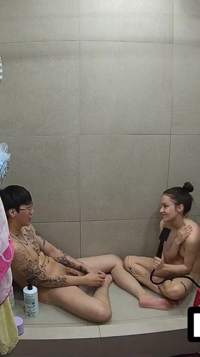 LUUV. Real couple Xaner and Grossy. Their reality show continues in the shower | Clip 1