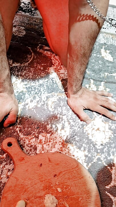 BDSM Slave Feeding Under My Feet  Spit on Food, Humiliation & FootShoe Worship Training