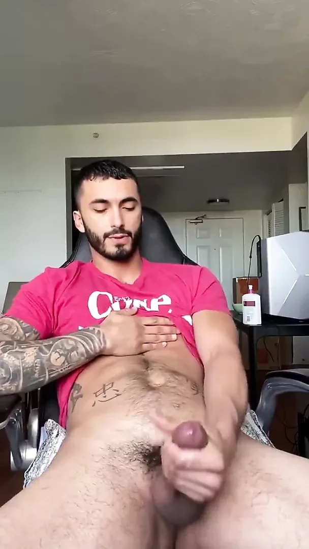 Boy cumming