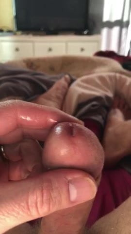 Stroking with precum