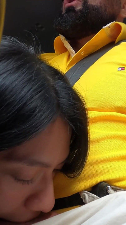 He Fucks His Horny Stepdaughter in the Parking Lot!