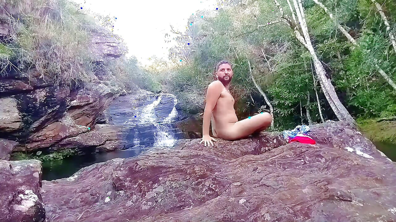 I Went to the Waterfall and Showed off Before Someone Came and Caught Me.