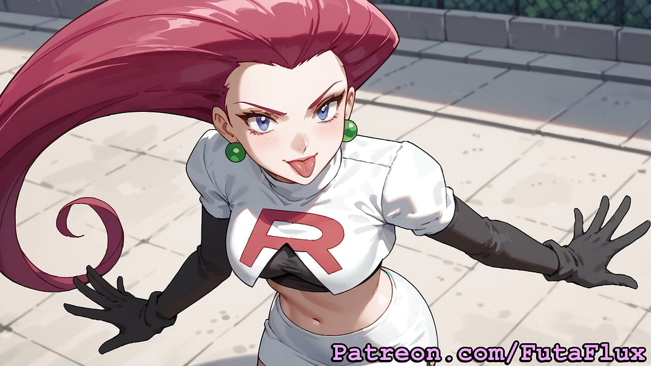 Futanari Jessie iz Pokemona