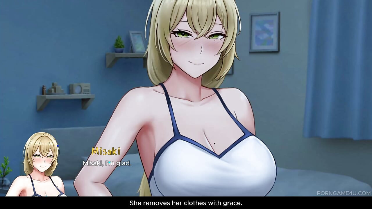 Sweet Intimacy: a Passionate Night and Playful Morning - Whispers of Desire: Misaki's Path - Part 1 - Regoldy - by Porngame4u