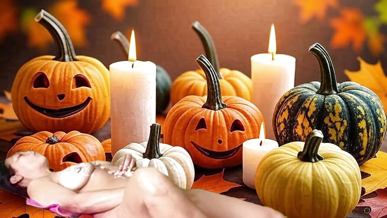 Picnic de Sex incitant de Halloween cu Garabas și Olga