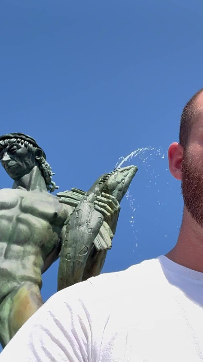 Praising Tiny Cock on Vacation