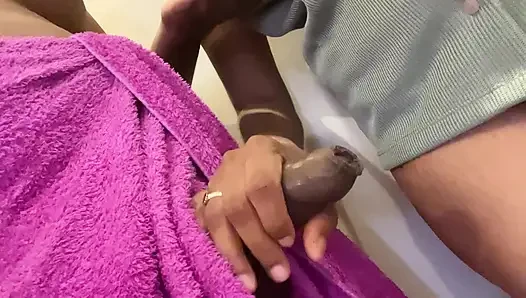 Stepdad ask stepdaughter to share the bed and they end up in passionate sex