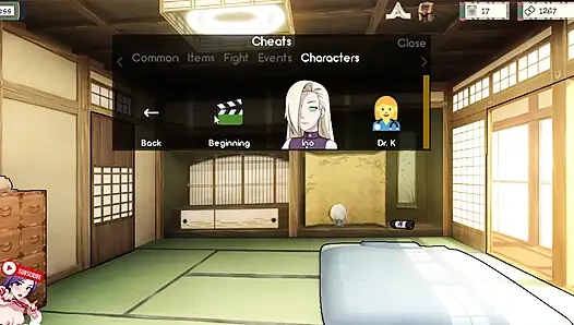 Doctor Pussycat's therapy in NAruto the game