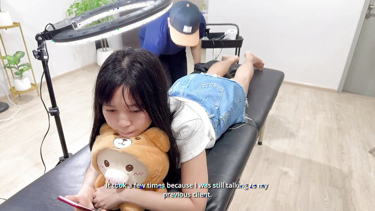 Asian Girl Love to Tattoo While Horny