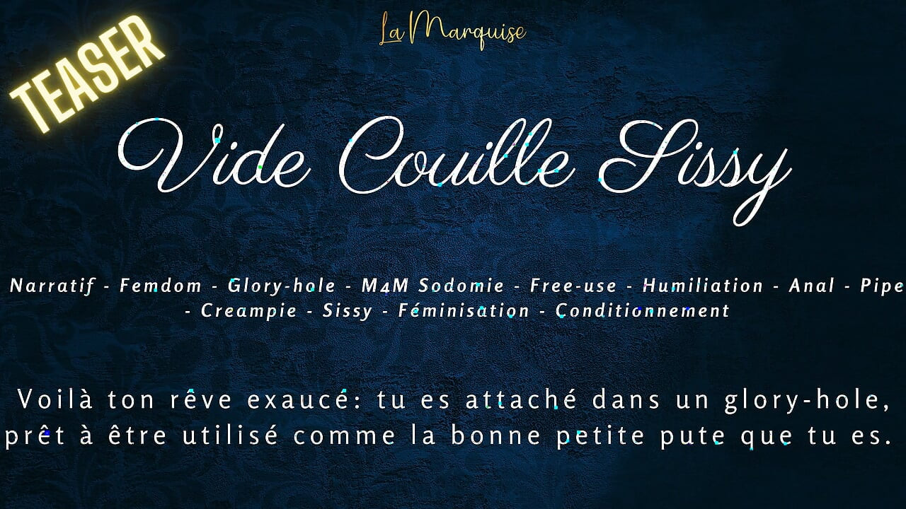 Sissy spermacontainer - Franse audio porno gratis gebruik Sissy