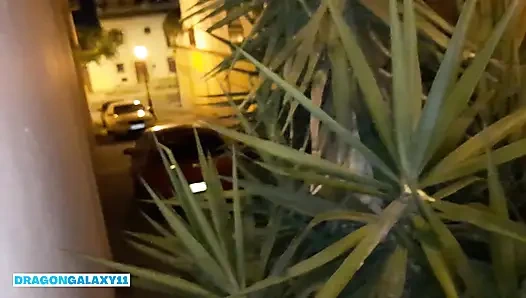 ANAL SEX WITH A CREAMPIE ON A PUBLIC STREET