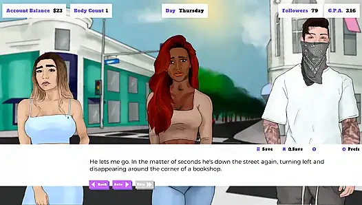 College сRaze: Hot Desi Girl Savita On Lunch With Her Friend Ep.9