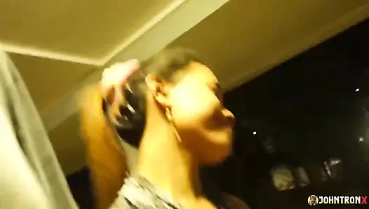 Johntronx - Gorgeous Asian Girl Gets to Know My Dick in Person