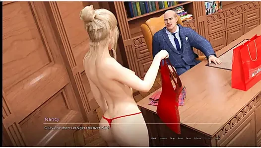 The Spellbook - gameplay - rollenspiel - milf gibt ihrem chef blowjob unter dem tisch