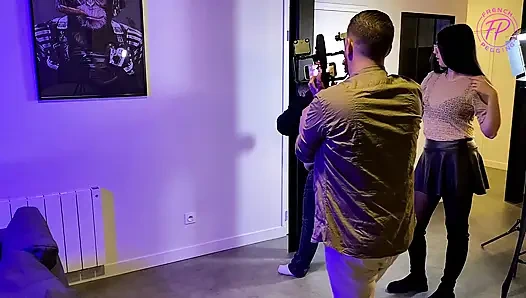 French Pegging - BTS Subscriber Casting: Interview, Whip, CBT & Foot Worship