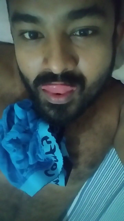 Very horny  hairy sexy shy indian boy doing dirty things during webcam | Clip 1