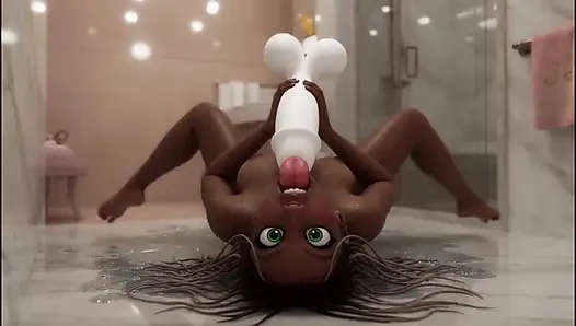 Ich zeige meiner stiefschwester die wohnung - wir waren in der dusche und gefickt