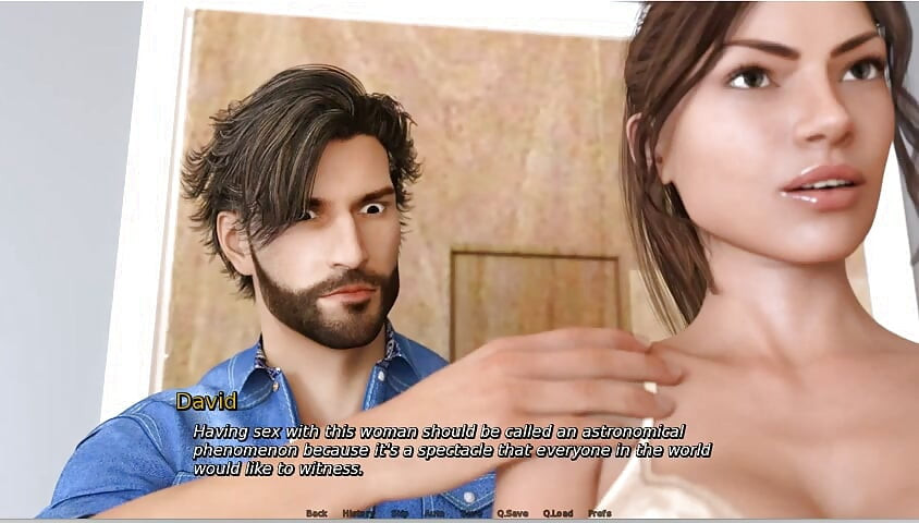 Laura Lustful Secret - gameplay - roleplay - proprietária recebe dedilhado na frente do inquilino