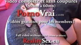 French mature couple homenade