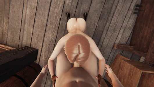 Kaisha rothaarige 3D animation - handjob mit zwei händen, schlampiger blowjob, kehlenfick und spermaschlucken in unzensiertem hentai
