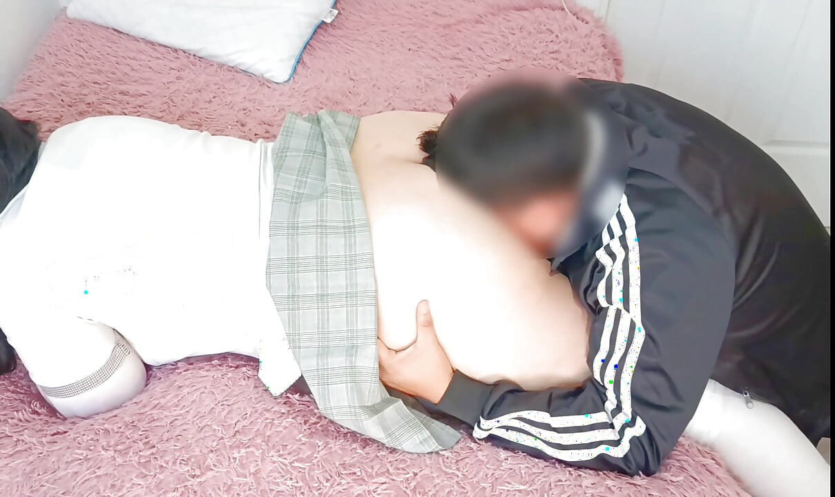 LICKING MY SCHOOLGIRL STEPSISTER'S TAIL WITHOUT TAKING OFF HER UNIFORM