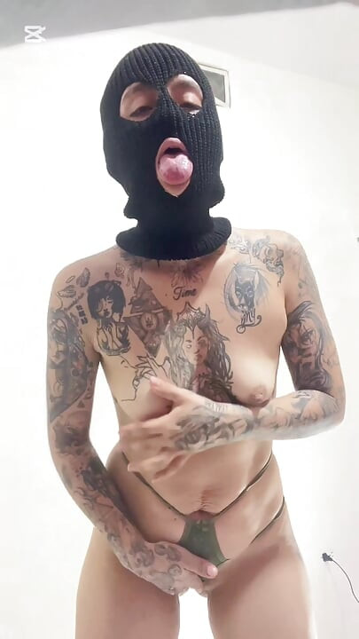 I touch myself secretly at my neighbor's house, I'm a bad girl