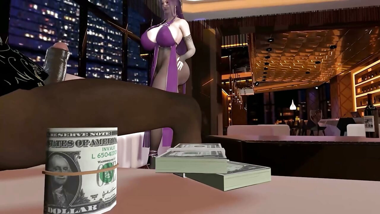 3D Horny Slut Cosplay Super Model Got Fucked by BBC