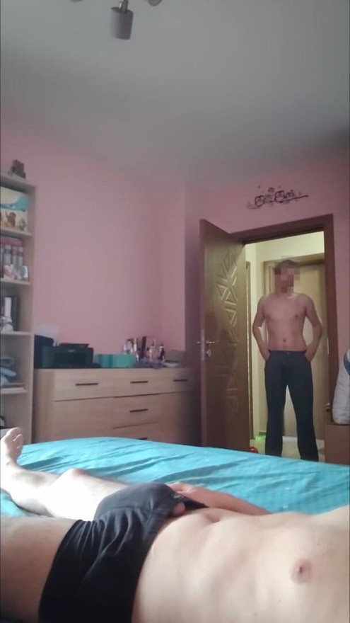 My Roommate Caught Me Jerking Off | Clip 1
