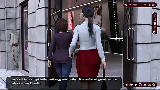 Whispers of desire - faithfull path - sarah dan alex pergi ke klub malam dan tiba-tiba sange di rumah