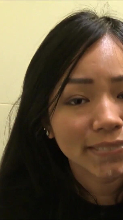 Jaw-dropping moment from "Thai College Teen Talk To Suck at German University Toilet"