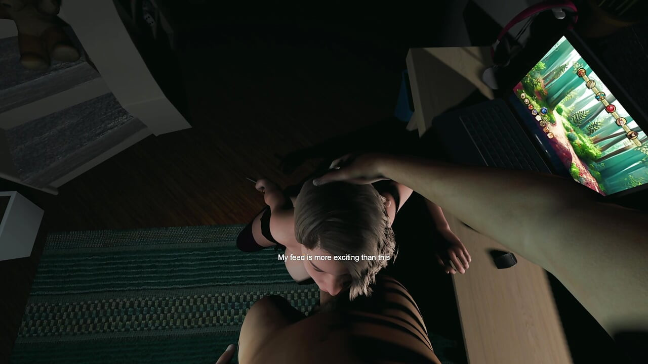 My Stepsister Loves Giving Blowjobs l 3D Animation Hentai Uncensored