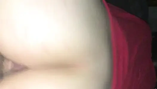 Анальный кримпай обратной наездницы скачут крупным планом