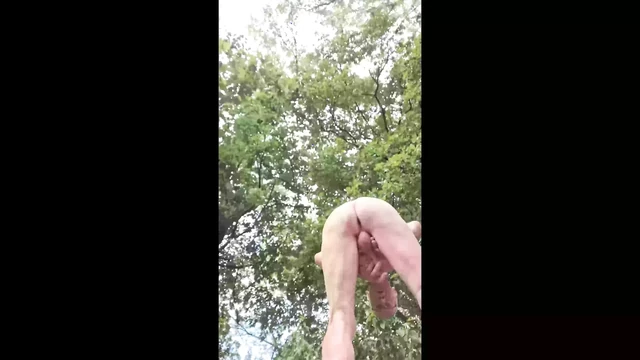 EXHIBITIONIST GRANDPA DADDY PUBLIC OUTDOOR NAKED CRUISING CUMSHOT