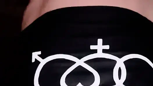 Femdom Wife Spanks Sissy Husband Balls