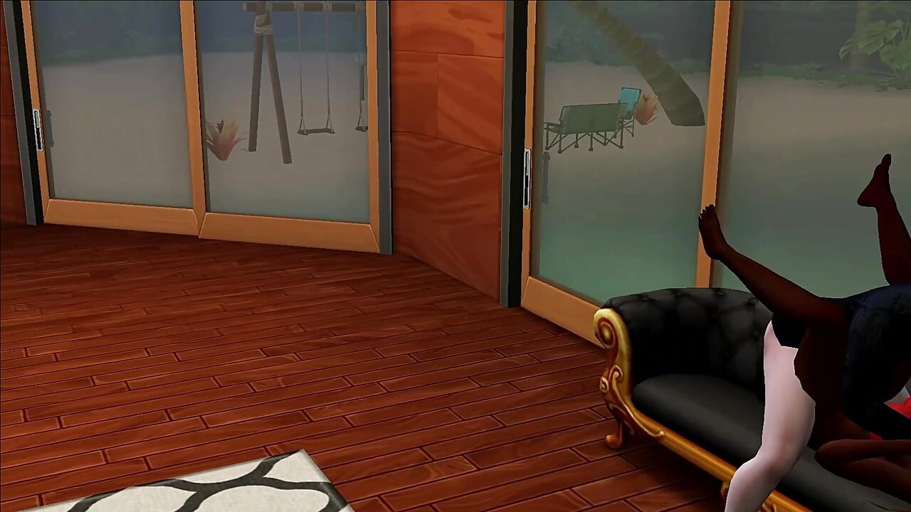 threesome brunette trans blonde girl and trans