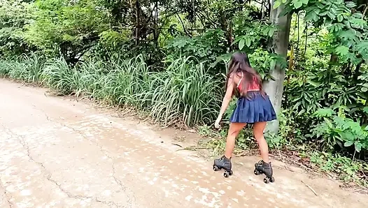 Naughty Rollerskater